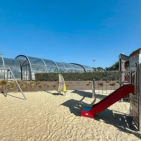 ***mobil-home Confortable 6 Pers, 3 Ch, 200m Plage, Piscine, Fitness, Marche Local*** - Fr-1-361a-67 Tatil Evi Jullouville-les-Pins